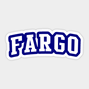 Fargo city Sticker